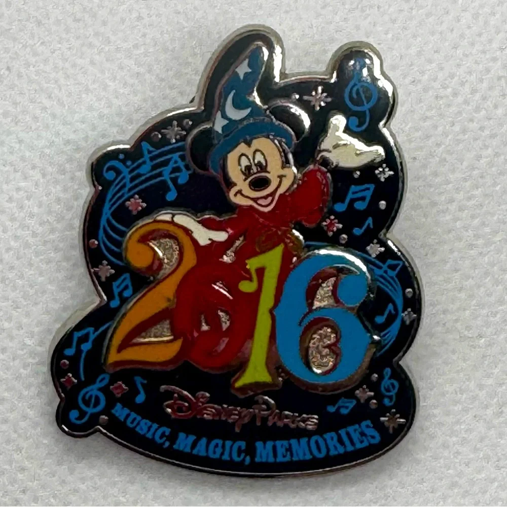 2016 Disney Parks Sorcerer Mickey Music Disney Pin